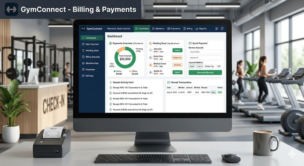 Gym Billing & Payment Management